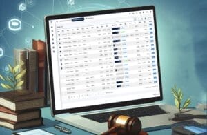 Legal managing software