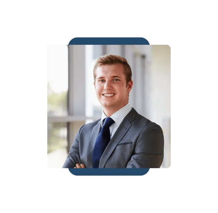 Modern professional using SpineLegal software for legal case management.